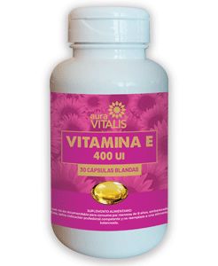 Vitamina E x 30 Cápsulas Blandas AURA VITALIS